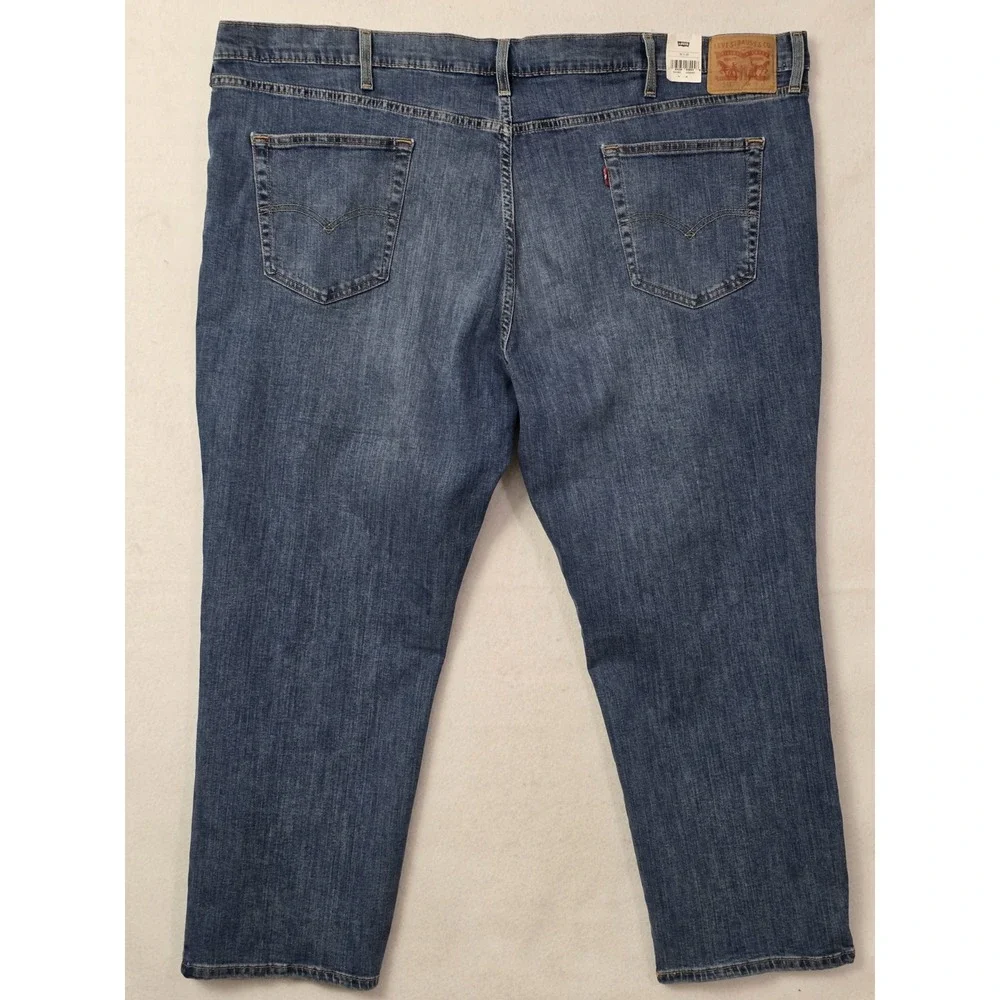 Levi's Men's B&T 541 Athletic Taper Stretch Dark‎ Raw Wash Jeans Size W52 X L29